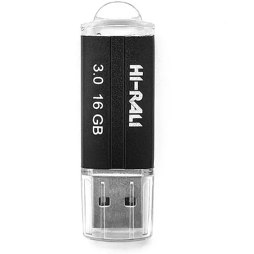 Флеш накопитель USB 16Gb Hi-Rali Corsair черный USB 3.0 (HI-16GB3CORBK) - фото 1