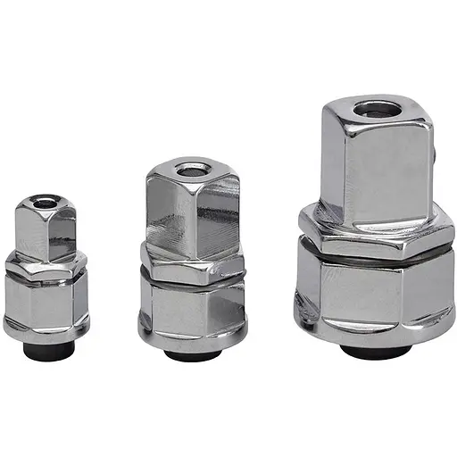 Набір перехідників на ключ тріскачковий Alloid 1/4" 3/8" 1/2" (NP-0581) - фото 1