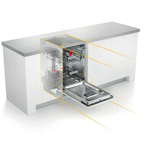 Посудомоечная машина Whirlpool WSIC3M27C с лотком для столовых приборов - фото 11
