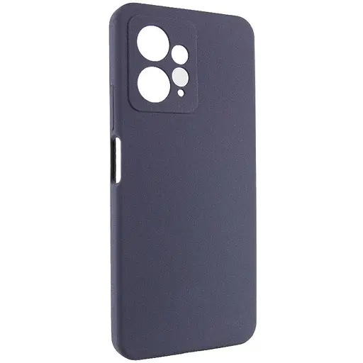 Чехол Lakshmi Silicone Cover Full Camera (AAA) для Xiaomi Redmi Note 12 4G Темно-синий / Midnight blue - фото 2