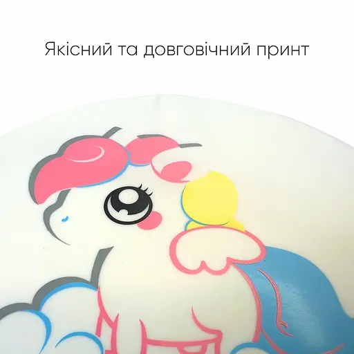 Дитяча Шапочка для плавання Renvo Lima Pony JR Білий OSFM (1SC520-03) - фото 4