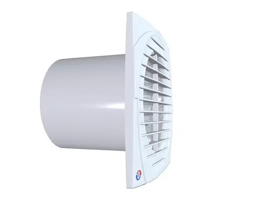 Вентилятор бытовой вытяжной Vents 125 ДЛ с сеткой от насекомых Белый 30412 - фото 3