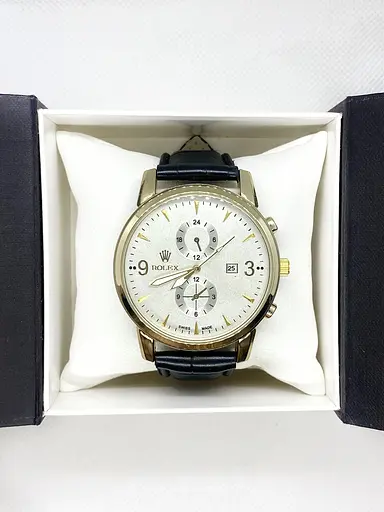 Наручний годинник чоловічий Clockhouse Rolex Золотистий (IBW891YB) - фото 5