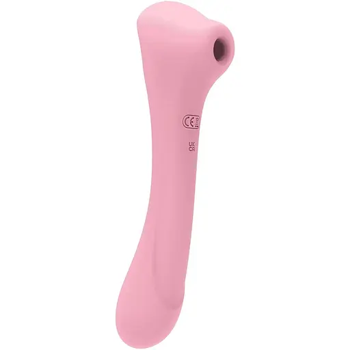 Вакуумний стимулятор клітора з вібрацією Femintimate Daisy Massager рожевий