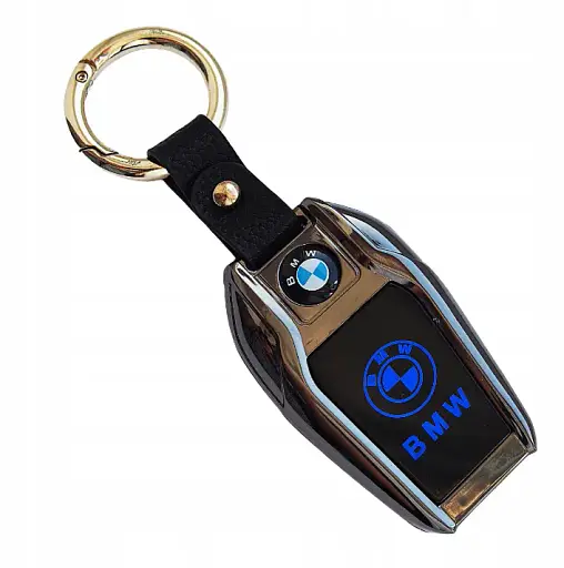 Элегантный Брелок-Зажигалка Для Ключей BMW - Светодиодная Лампа Накаливания С ЖК-Экраном - фото 3