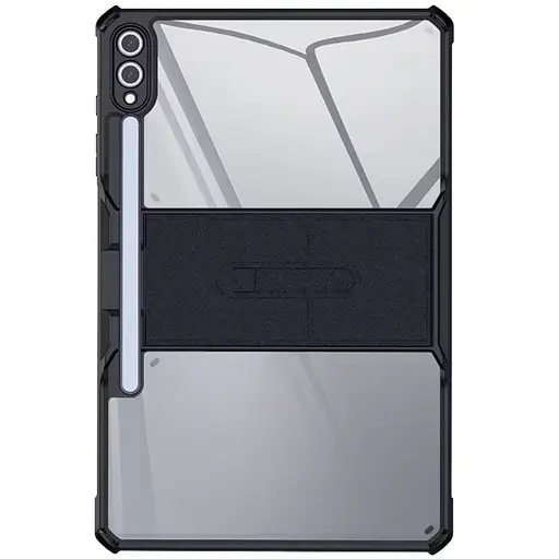 TPU+PC чохол Xundd Stand c посиленими кутами для Samsung Galaxy Tab S10+ / S9+ 12.4 Чорний - фото 3