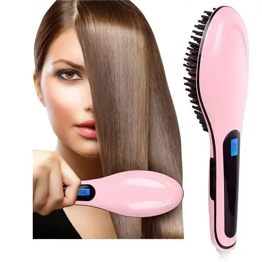 Гребінець-випрямляч Digital Fast Hair Straightener HQT-906 електричний