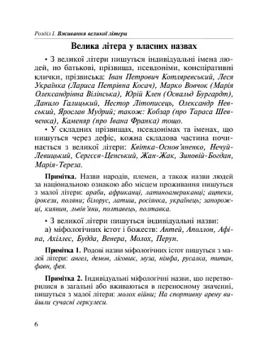 Як писати: з великої літери чи малої? Словник-довідник. 1-4 класи - фото 7