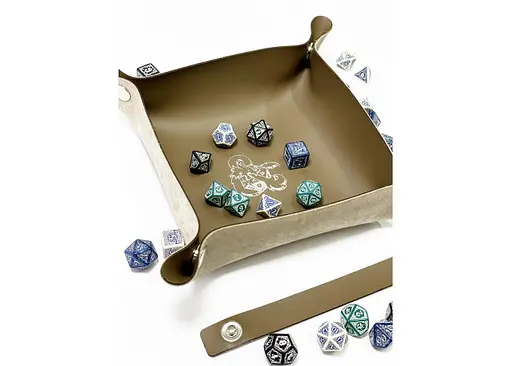 Настольная игра Планета Ігор Лоток для кубиков Дракон (коричневый) (Dice tray Dragon brown) (pi-dt005) - фото 5