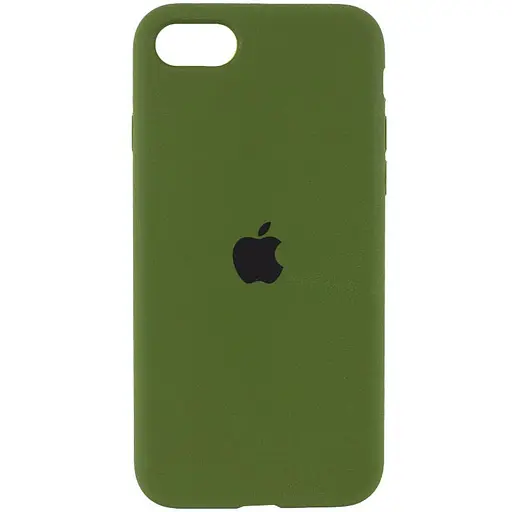 Чехол Epik Silicone Case Full Protective AA для Apple iPhone SE 2020/7/8 4.7 Зеленый/Dark Olive