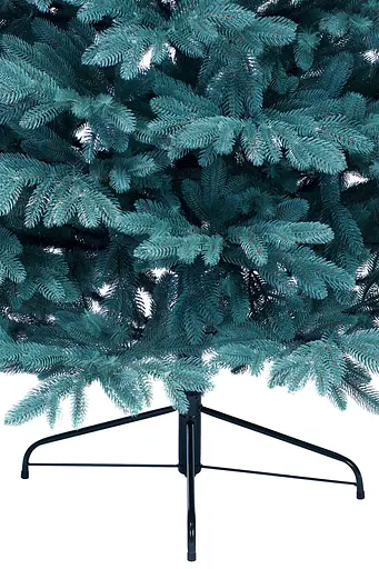 Штучна пухнаста ялинка Еліт (висота 3.50 м) лита (Блакитна) - фото 7