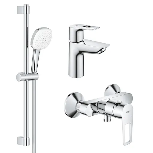 Набір змішувачів Grohe BauLoop New 3 в 1 для душу UA123220S1 Хром - фото 1