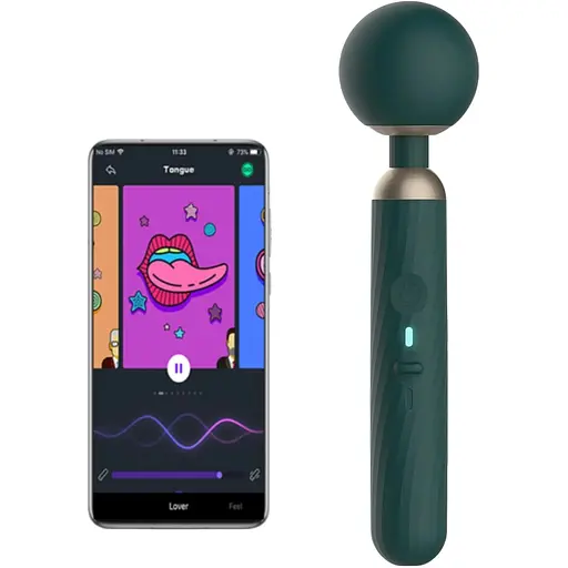 Вібромасажер Magic Motion Zenith 29 см зелений