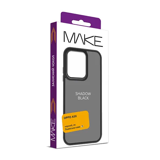 Чохол Make Oppo A5X Shadow Black - фото 2