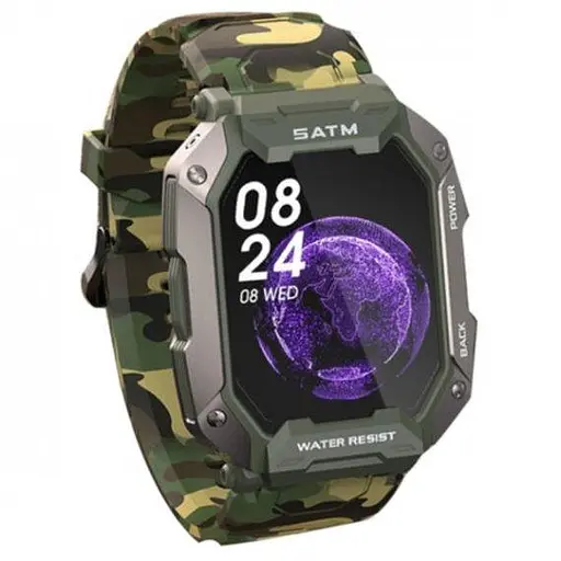 Умные наручные часы Smart UWatch Military (Камуфляж)