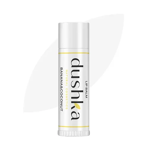 Бальзам для губ Банан з кокосом Dushka 6 мл - фото 1