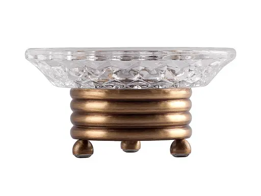 Мыльница Kugu Hestia antique Freestand 960A, Бронза - фото 2