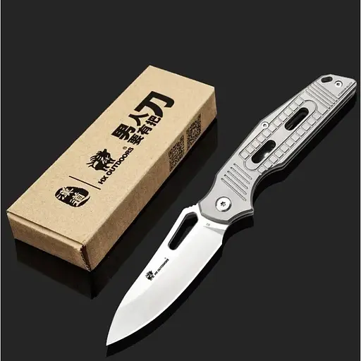Нож туристический HX Outdoors Handolock X Folding Knife Titanium Version (TD-14T)