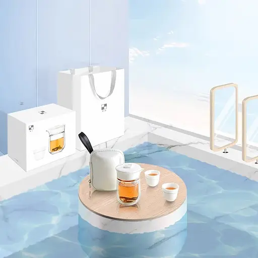 Чайный тревел набор Bonston Тотал Уайт 170 мл + 2 x 45 мл - фото 12