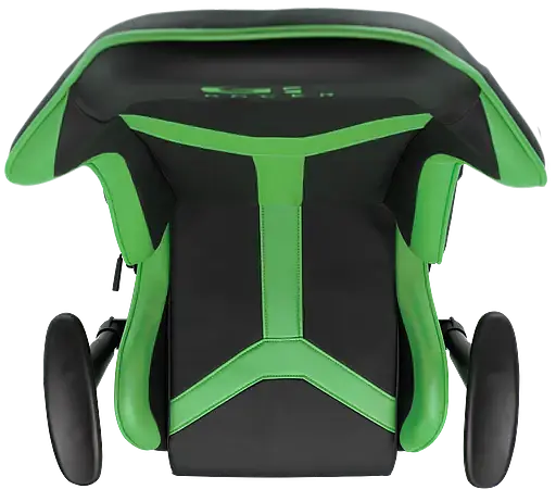 Геймерское кресло GT Racer черное с зеленым (X-2527 Black/Green) - фото 10