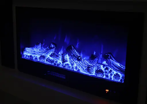 Електричний камін Lindos 1500Вт Bluetooth звук потріскування дров (10080110) - фото 7