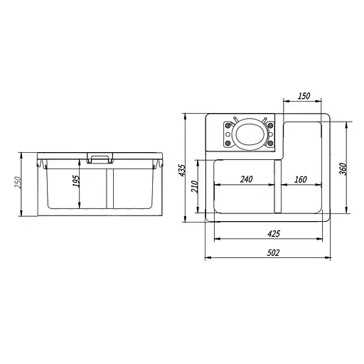 Компрессорный автохолодильник Alpicool ARC22 (20 литров) - фото 7