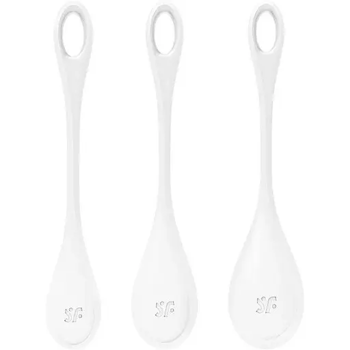 Набор йони бусин Satisfyer Yoni Power 1 Белый - фото 2