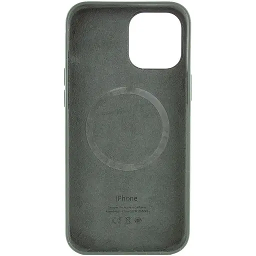 Чохол Silicone case AAA with Magsafe and Animation для Apple iPhone 12 Pro Max 6.7 Зелений/Cyprus Green - фото 3