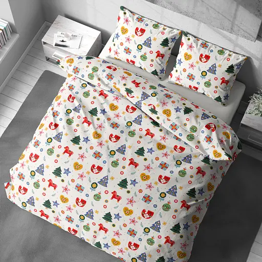 Комплект постільної білизни Lelit Двоспальний поплін L-2063/2 (le2000000326726) - фото 4