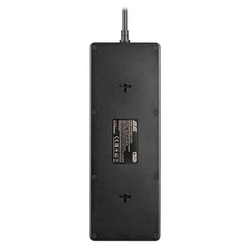 Мережевий фільтр-подовжувач 2E SP-10M-3USB-BK 3 м, 10xТипF, 16A, 3xUSB-A, 1xUSB-C - фото 3