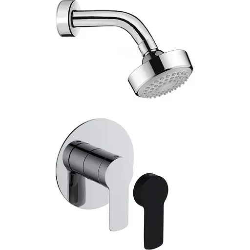 Душова система прихованого монтажу Volle Libra SET20220107, Хром - фото 1