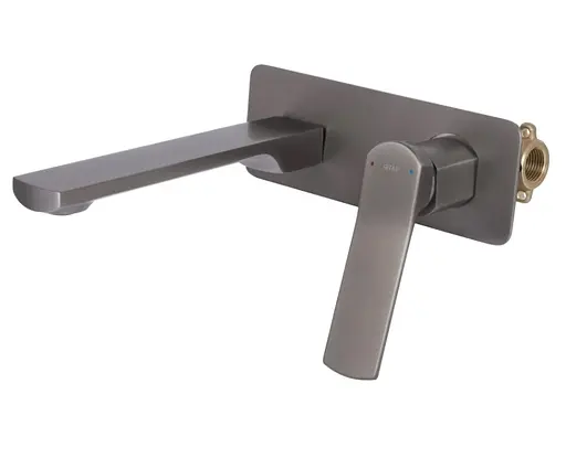 Змішувач для раковини Qtap прихованого монтажу Slavonice, Gunmetal Black PVD (k35) QTSLA273GMB45920 - фото 2