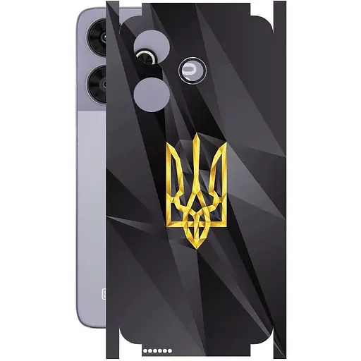 Защитная пленка StatusSKIN для Xiaomi Poco M6 Plus Корпус Винил Герб 1