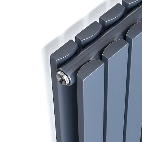 Радіатор дизайнерський Ideale Jolanda 12 4/1800 антрацит, Антрацит - фото 2