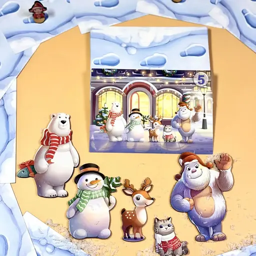 Дитяча настільна гра "Хто був на вулиці?" (ПСД294) PSD294 дерев'яна - фото 7