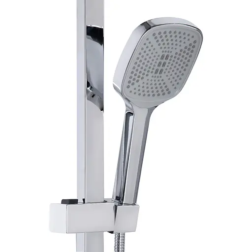 Душова система універсальна Lidz Dozorca 1030 на три споживача (з виливом) (k35) LDDOZ1030CRM45407 Chrome, Хром - фото 4