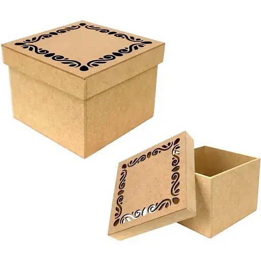 Коробка Rosa Talent з фігурною кришкою 1 МДФ 20х20х15 см