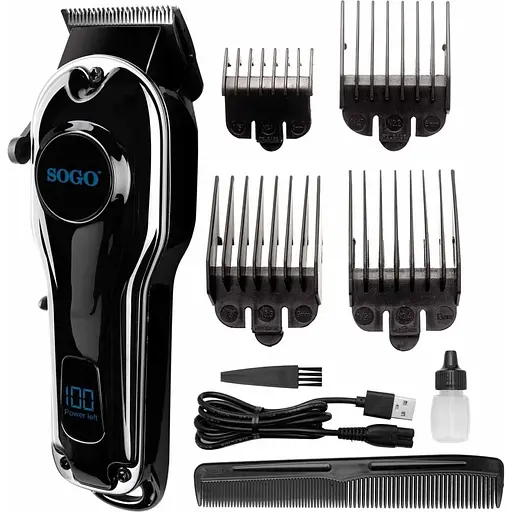 Машинка для стрижки Sogo SS-3485 Black (128960) - фото 4