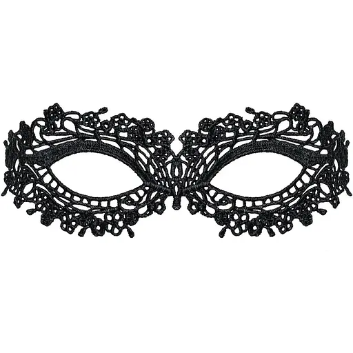 Мереживна маска Obsessive A710 mask, єдиний розмір, чорна
