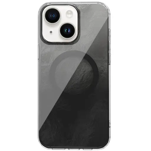 Чохол Epik TPU Shiny Mountain MagFit для Apple iPhone 15, 6.1 Black - фото 1