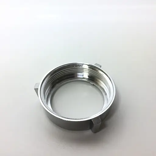 Накатная гайка на корпус шнека для мясорубки Bosch, кухонный комбайн Bosch MUM4*, MUM5*, 050365 (00050365) - фото 7