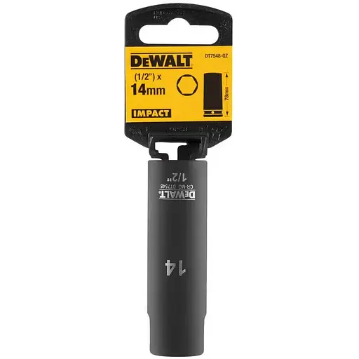 Головка торцевая DeWalt Impact 1/2" х 14 мм (DT7548) - фото 2