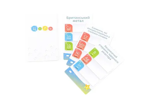 Настольная игра Ігромаг Таблица Менделеева Periodic: Игра элементов (Periodic: A Game of The Elements) (укр.) (GOT1008) - фото 5