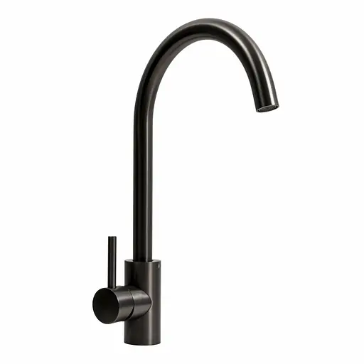 Смеситель для кухни Platinum PVD черный 8003-LI Черный - фото 1