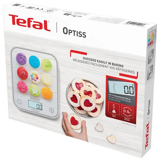 Кухонні ваги Tefal Optiss Cake Pops BC 50D4V0 (00000059812) - фото 9