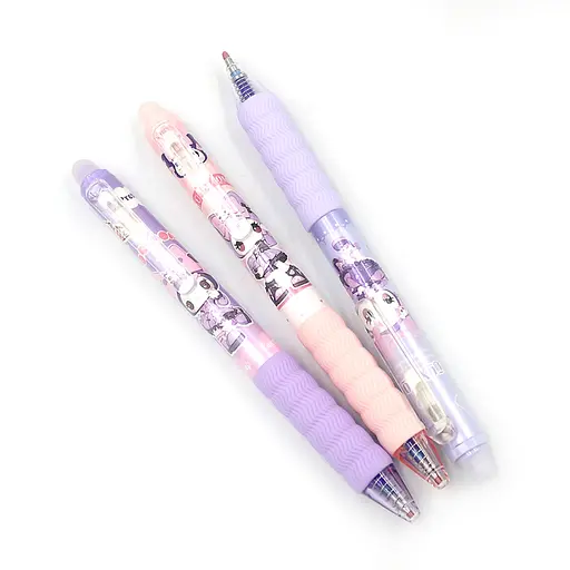 Ручка пиши-стирай автоматическая гелевая Aodemei Girl, 0.5 мм, синяя, 12 шт.