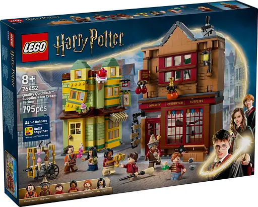 Конструктор LEGO Harry Potter Качественные товары для квиддича и кафе с мороженым 795 деталей (76452) - фото 2