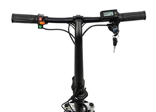 Электроскутер ZM TigerVolt 14 с колесами 14" Черный - фото 3