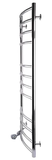 Электрический полотенцесушитель Unio LDE EL 1200-500-12 Лесенка Дуга Элит, Хром, Левое, Механический - фото 2