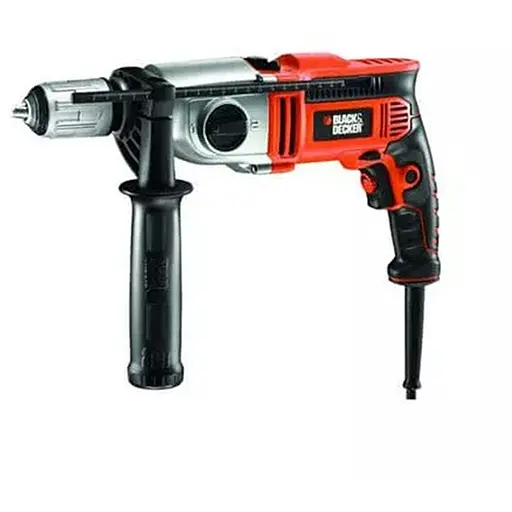 Дрель сетевая ударная Black&Decker KR8542K - фото 1